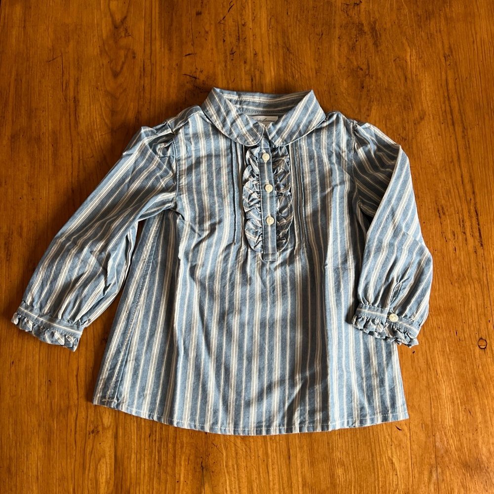 NWT Ralph Lauren Ruffled Top